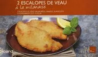 Breaded veal cutlets