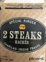 Mängden socker i 2 Steaks Hachés Charolais Spécial Burger