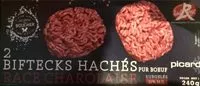 Mängden socker i 2 Biftecks Hachés Race Charolaise Pur Boeuf Label Rouge
