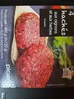Mängden socker i 4 Hachés aux oignons et aux herbes