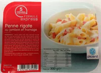 Mängden socker i Formule express - Penne rigate au jambon et fromage