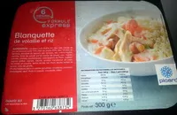 Mängden socker i Blanquette de volaille et riz