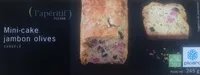 Mängden socker i Mini cake jambon olives
