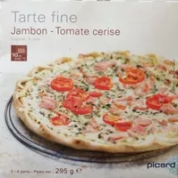 Mängden socker i Tarte fine Jambon - Tomate Cerise