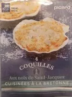Mängden socker i 4 Coquilles aux Noix de Saint-Jacques