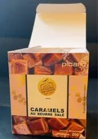 Mängden socker i Caramels au beurre salé