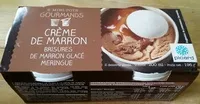 Mängden socker i Crème de marron brisures de marron glacé meringue
