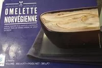 Mängden socker i Omelette Norvégienne