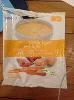 Mängden socker i Potage courge butternut, patate douce et carotte