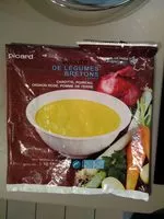 Mängden socker i Velouté de légumes bretons surgelé
