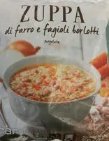 Mängden socker i Soupe d'épeautre et haricots borlotti