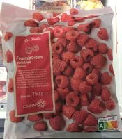 Mängden socker i Framboises entières