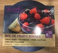 Mängden socker i Bol de fruits rouges