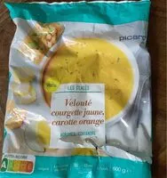 Mängden socker i Veloute courgette jaune carotte orange