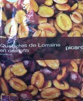 Mängden socker i Quetsches de Lorraine en Oreillons