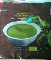 Mängden socker i Velouté d'Épinard, Petit Pois, crème, emmental