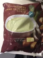 Mängden socker i Velouté poireaux pommes de terres conté