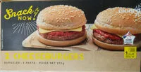 Mängden socker i 2 cheeseburgers surgelés