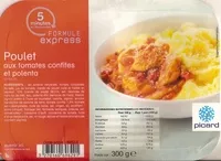 Mängden socker i Poulet aux tomates confites et polenta