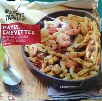 Mängden socker i Pâtes crevettes