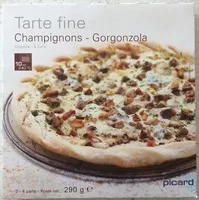 Mängden socker i Tarte fine Champignons Gorgonzola