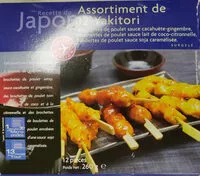 Mängden socker i Assortiment De 12 Yakitori. Surgelé