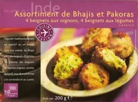 Mängden socker i Assortiment de Bhajis et Pakoras