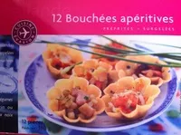 Mängden socker i Bouchées apéritives