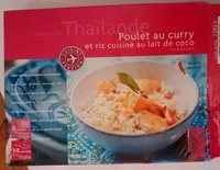 Mängden socker i Recette de Thaïlande Poulet au curry et riz cuisiné au lait de coco