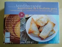Mängden socker i Assortiment de 6 Feuilletés Grecs