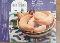 Mängden socker i Cornes de gazelle