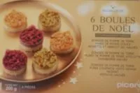 Mängden socker i 6 Boules de Noël