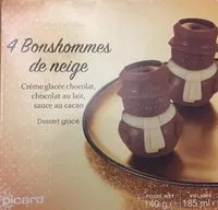 Mängden socker i 4 Bonshommes de neige