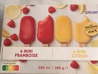 Mängden socker i Mini framboise citron