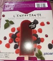 Mängden socker i L'envoûtante glace