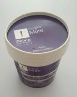 Mängden socker i Sorbet Mûre
