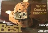 Mängden socker i 4 Best Vanille-Cookies-Chocolat