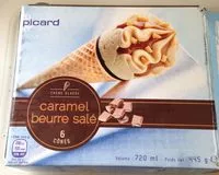 Mängden socker i 6 Cônes Caramel Beurre Salé