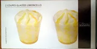 Mängden socker i 2 coupes glacées Limoncello