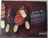 Mängden socker i 8 Mini Best Vanille Chocolat