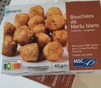 Mängden socker i Bouchées de merlu blanc