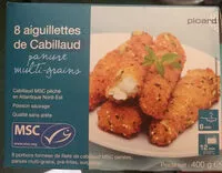 Mängden socker i 8 aiguillettes de Cabillaud panure multi-grains