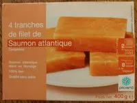 Mängden socker i 4 Tranches de Filet de Saumon Atlantique