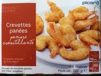 Mängden socker i Crevettes panés