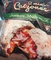 Mängden socker i 2 mini calzones jambon mozzarella