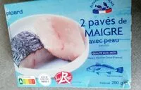 Mängden socker i Pavés de maigre