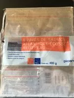 Mängden socker i 4 Pavés de saumon atlantique écosse avec peau