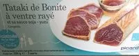Mängden socker i Tataki de Bonite à Ventre Rayé et Sauce Soja