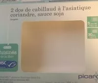 Mängden socker i 2 Dos de cabillaud à l'asiatique