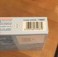 Mängden socker i 2 pavés de saumon Atlantique avec peau